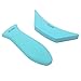 Crucible Cookware Silicone Hot Handle Holder (2-Pack Mix Turquoise)