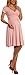 TINYHI Women's Knee Length Short Sleeve Jersey Skater Summer Dress