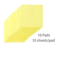 (16 Pack) Sticky Notes 3x3, Canary Yellow, Sticky