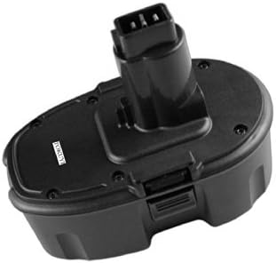 TOKUYI® 18V Battery for Dewalt DE DE9039, DE9095, DE9096, DE9503, DE9098 DCF059KL, DCF826KL Dewalt DC411KA, DC411KL, DCG411KL, DC987, DC987KA, DC987KB, DC988, DC988KA, DC490B, DC490KA, DC495B, DC9096, DW9095, DW9096, DW9098 (multiple choice: 1300, 1500, 1700, 2000, 3000, 3300mAh) (18V 1300mAh Ni-Cd Battery)