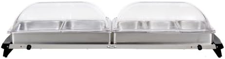BroilKing NBS-5RT Professional Grand Buffet Server with Rolltop Lids