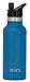 MIRA 17 Oz Stainless Steel Vacuum Insulated Water Bottle | Thermos Keeps Drink Cold for 24 hours & Hot for 12 hours, Doesn't Sweat | Large Powder Coated Flask with 2 Lids | Hawaiian Blue