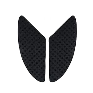 2 stuks motorfiets tank pads, universele motorfiets kant gas knie grip bescherming anti-slip rubber sticker