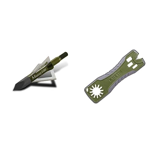 Muzzy HBX Crossbow 100 Grain Mechanical Broadhead