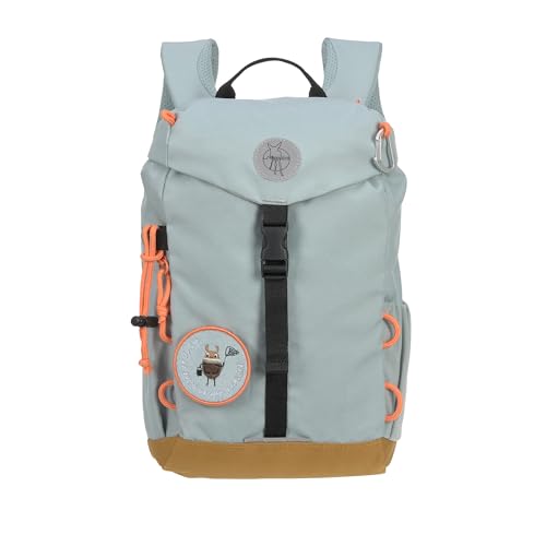LÄSSIG Kinderrucksack Wanderrucksack Kindergartenrucksack, 9 Liter, ab 3 Jahre, 9 Liter/Mini Outdoor Backpack Nature Light blue