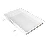 LitterWorks Permanent Scoopfree Compatible Litter Tray. Heavy Duty, Seamless Plastic Design Replaces Disposable Tray Refills, Pays for Itself in a Few Months.