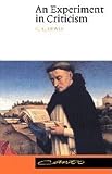 By C. S. Lewis An Experiment in Criticism (Canto) (Reprint)
