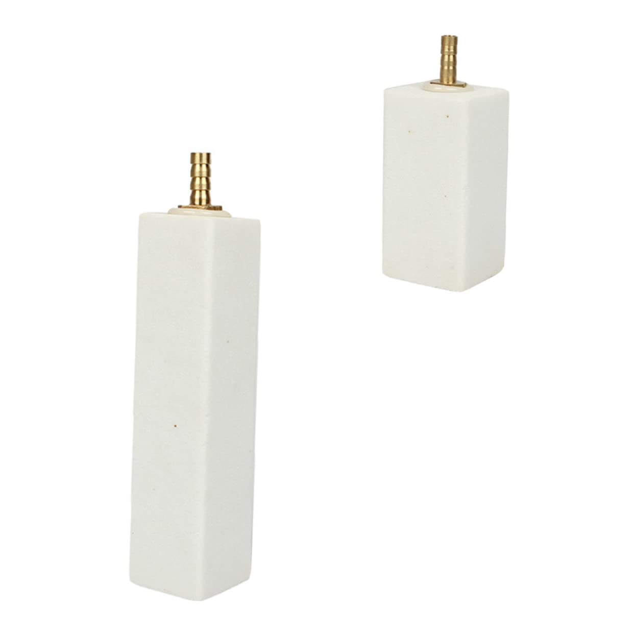Photo 1 of 2pcs Fine Mist Air Stone Air Diffuser Ceramic Diffuser Air Fish Tank Aerator Fish Tank Air Stone Diffuser Airstones Aquarium Tank Air Stone Oxygen Pump Air Stone