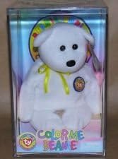 Ty Color Me BeanieTeddy Bear Yellow Ribbon (Original Complete Kit)