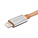 Lightning Cable, 2 Pack 6.6 Ft Long iPhone 6 Charger, F-color Braided Apple MFi Certified 8 Pin Lightning Cable for iPhone 8 6S 6 Plus 5 5S 5C, iPad Air 2 Mini 4, iPad Pro, iPod Touch 5 Orange