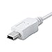 WASABI MANGO 3.5mm Aux Audio Charger USB Cable Cord Adapter for iHome IHM60 IHM61 IHM59 Mini Speaker (White)