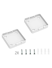 Wyze Cam V2 Mount 2 Pack de Yuzz, soporte de soporte de pared y techo para cámara Wyze Cámaras HD para exteriores de 1080p para interiores, juego completo de accesorios de montaje (NO incluye cámaras)