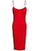 Luna Flower Women's Simple Basic Fit Stretch Sleeveless Sexy Dresses