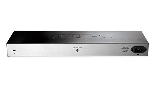 D-Link Systems 28-Port Gigabit Web Smart Switch including 4 Gigabit SFP Ports (DGS-1210-28)