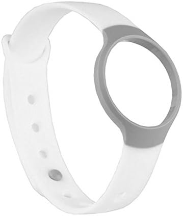 Anyprize® Misfit flash replacement band, Misfit Flash Band Wrist Strap For Misfit Flash ,Length 6.5-9.5inch (White)