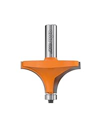 CMT 838.992.11 Roundover Bit, 1 2 Pulgadas Vástago, 1-Inch Radius, carbide-tipped