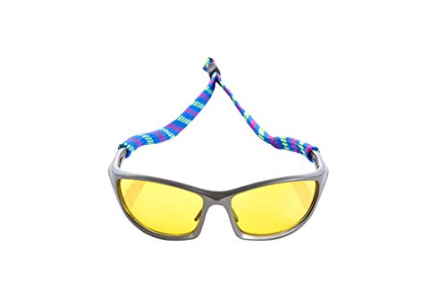 Prospek Sports Glasses Straps, Universal Eyewear Retainer Holder Chain, Adjustable Cords for Easy Fit - Set of 3, Slide Through