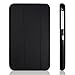 Tab 3 Case, Samsung Tab 3 7 Case, JETech Gold Slim-Fit Smart Case Cover for Samsung Galaxy Tab 3 7.0 inch Tablet (Black)