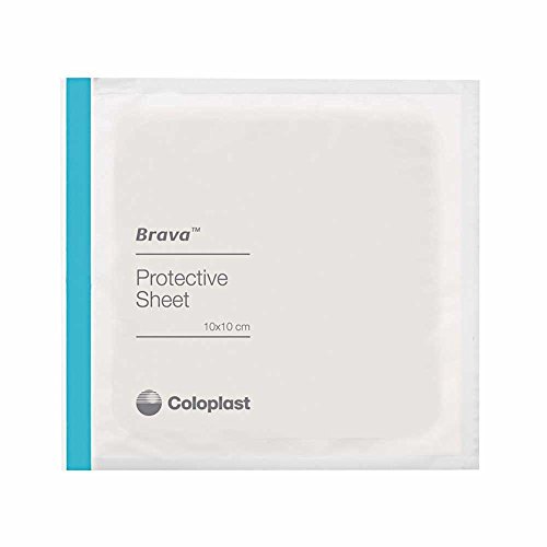 Brava Stoma Skin Protective Sheet, Skin Barrier, 4 x 4 Inch 32105 (Box of 10)