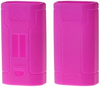 kanggaly Protective Silicone Sleeve Case Skin Cover for Wismec Predator 228W Mod (Purple)