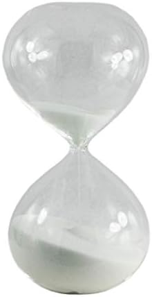 Hourglass (30 minutes 7.09 Inch, White Color)