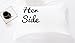 YOUSA His Side Her Side Bedding Queen Size Black and White Bedding Set (Queen,3Pcs)