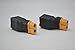 HOBBYSKY 2Pcs No Wires 1 XT-60 Male to 2 XT-60 Female XT60 Serial Battery Connector