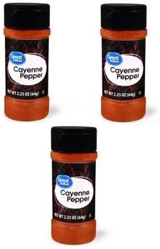 (3 Pack) Great Value Cayenne Pepper, 2.25 oz