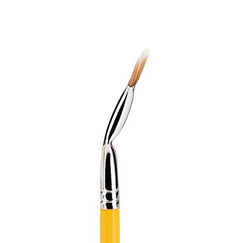 Bdellium Tools Professional Makeup Brush Studio Line - Duet Fiber Bent Mascara Fan 729