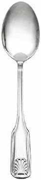 (24) SEA SHELL DESSERT SPOON FLATWARE SILVERWARE KITCHEN UTENSILS RESTAURANT TABLEWARE PACK OF 12 SPOONS