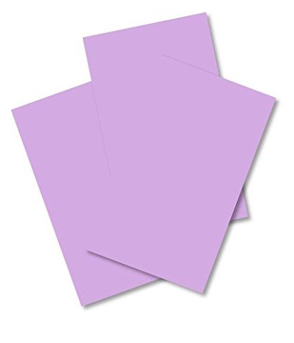 House of Card & Paper A4 210 x 297 mm 80 gsm Smooth Calendared Paper - Lilac (Pack of 100 Sheets)