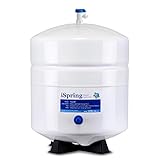 iSpring T32M 4 Gallon Residential Pre-Pressurized Water Storage Tank for Reverse Osmosis (RO) Systems