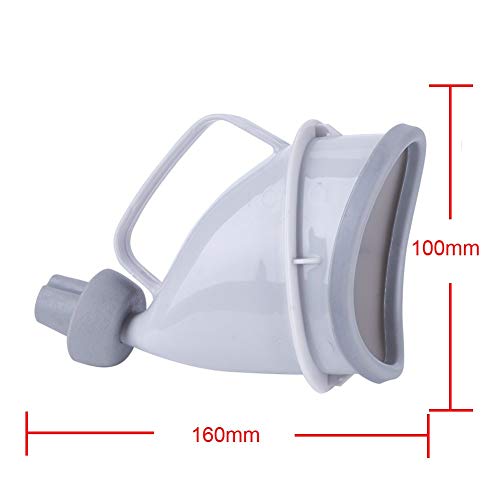 Unisex Female Male Reusable Portable Urinal Device Travel Mobile Toilet Camping Pee Urinal Outdoor Emergency Sitting Standing Urination