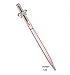 Vertini Swarovski Crystal Slim 1.0mm Ballpoint Pen Vsp-08P Tanza