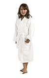 Microfiber Terry Hooded Robe for Boys and Girls, Kids Bathrobe