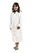 Microfiber Terry Hooded Robe for Boys and Girls, Kids Bathrobe