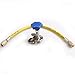 Atoplee 2pcs AC Charging Hoses Refrigerant R12 R22 Air Conditioning Refrigeration Set