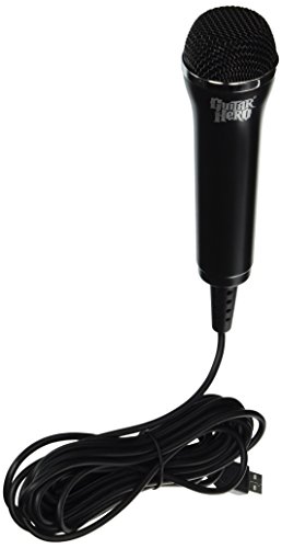 micrófono usb con cable activision guitar hero - xbox 360, playstation 2 y 3, nintendo wii