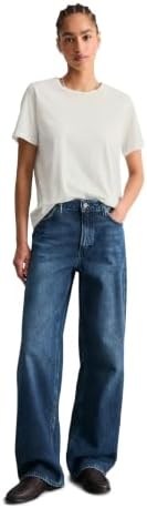 Marc OߴPolo Denim femmes t-shirt en coton biologique Regular Fit, Blanc Cassé (Silky White), S