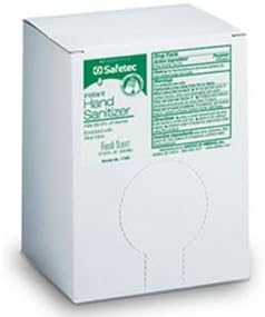 Hand Sanitizer Safetec 800 mL Ethyl Alcohol Gel Refill