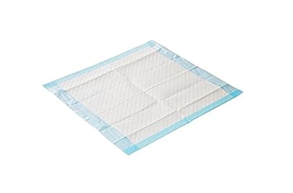 Wickel-, Baby-, Kranken-, Einmalunterlage aus Vlies, 40 x 60 cm 6 lagig in blau (20)