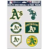 Oakland A's Multi Use 6 Fan Pack
