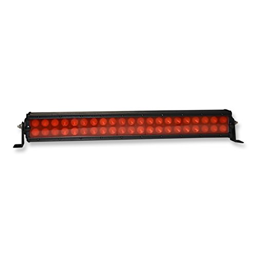 Flashtech 21 Inch LED Off Road Light Bar Combo Driving Fog Light Colored Lens Cover – Red