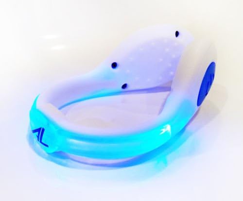 ACTIVE LIGHTS Shoe Lights heel clip LED Reflective Safety Gear for Runners, Running, Jogging, Walkers, Walking, Bikers, Kids & Pets. Be SAFE and VISIBLE at NIGHT (BLUE)