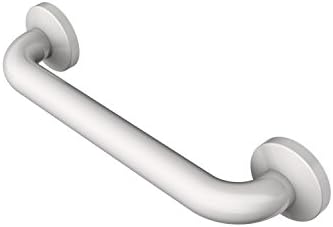 Straight Grab Bar coated Steel Safety 300 mm Grey-Stone