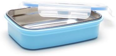 Steeltainer Leak-proof Stainless Steel Full Size Container (Blue) by Steeltainer