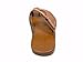 Scandro Men's 52657-Cognac Slip On Ring Toe Leather Sandal