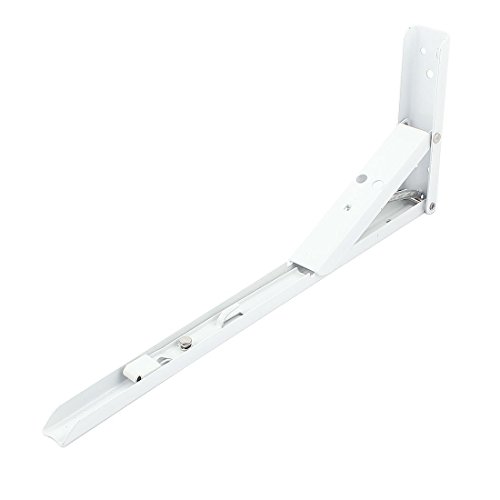eDealMax Metal telescópica de cajón Guías Sliding Rail Track 340 mm 2pcs blancos