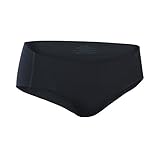 Under Armour Women's Pure Stretch Hipster, Black/Black, Large