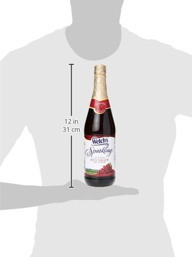 WELCH’S SPARKLING, RED GRAPE, 750 ML BOTTLE